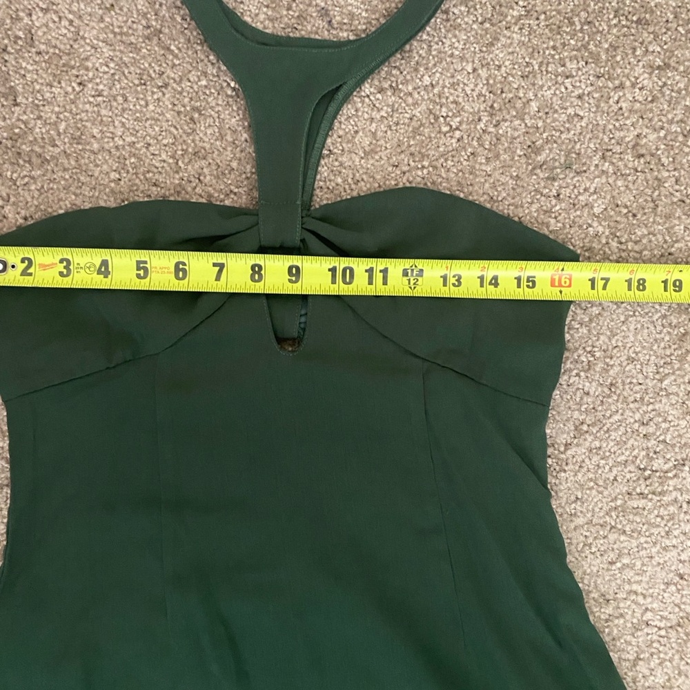 Shein Green Halter Dress - Picture 10 of 12